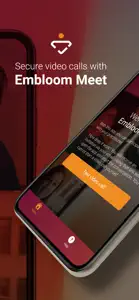 Embloom Meet screenshot #1 for iPhone