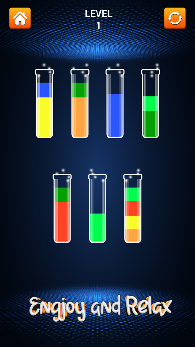 Sort Color: Bottle Fill Water Screenshot
