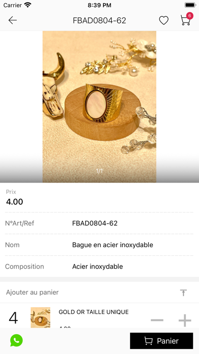 MISSRA PARIS Screenshot
