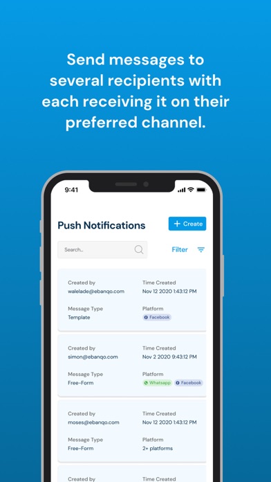eBanqo for Business Screenshot