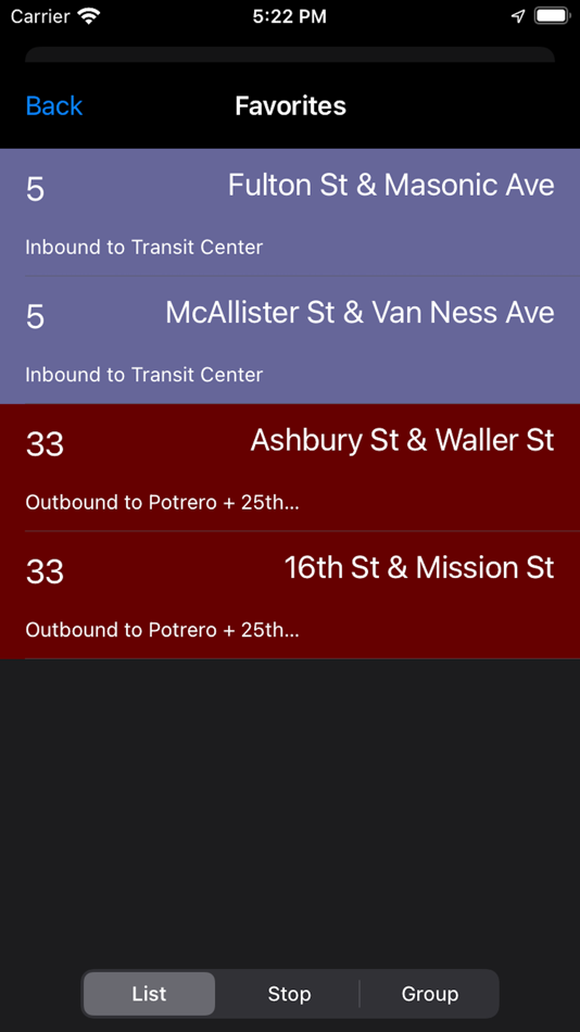 #4. Bussr: SF Bus Tracker (iOS) 由: Jackson Cooley