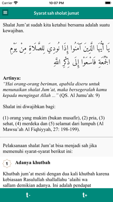 Khutbah Jumat Islam Screenshot