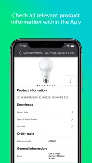 professional lighting catalog iphone screenshot 1