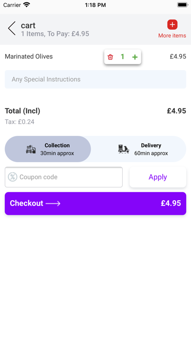 Feast Restaurant Screenshot
