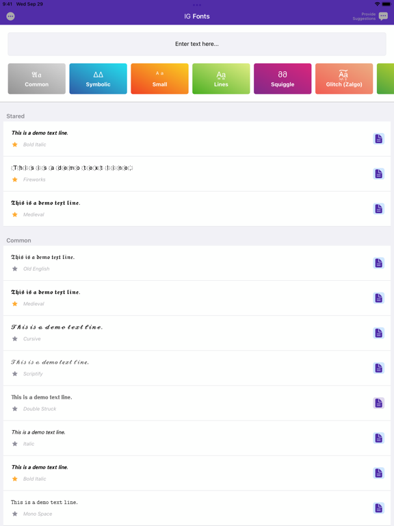 Screenshot #4 pour IG Fonts: Fonts for Instagram