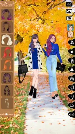 Game screenshot Autumn fashion dress up game mod apk