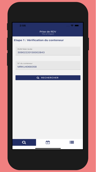 Prise de rendez-vous Screenshot