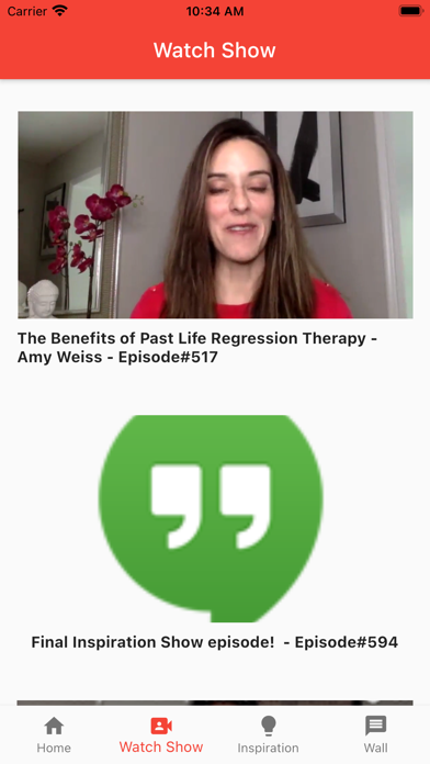 Screenshot #2 pour The Inspiration Show