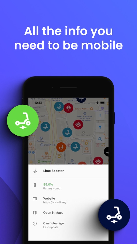#3. E-Scooter & Bike Map (iOS) 来自: Robin Janke
