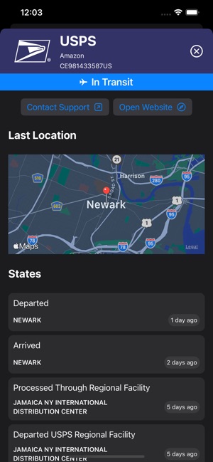 Deliveries Tracker