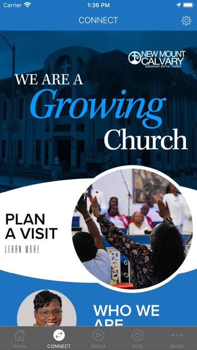 New Mt. Calvary Baptist Church Screenshot