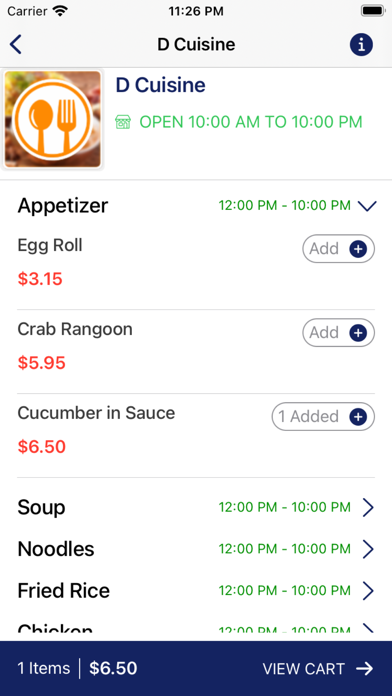 D Cuisine Screenshot