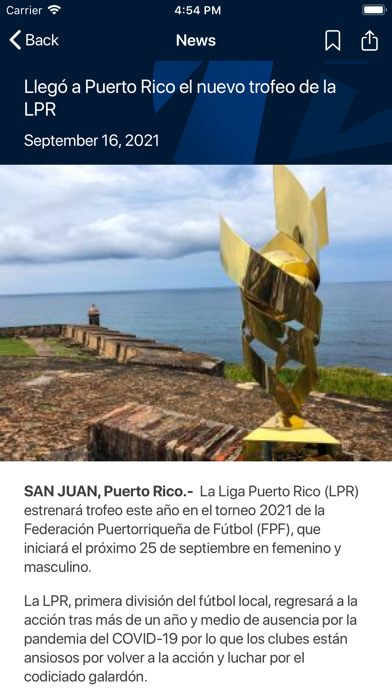 Liga Puerto Rico Screenshot
