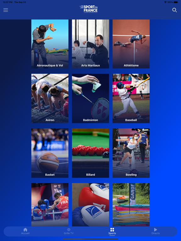 Screenshot #6 pour Sport en France