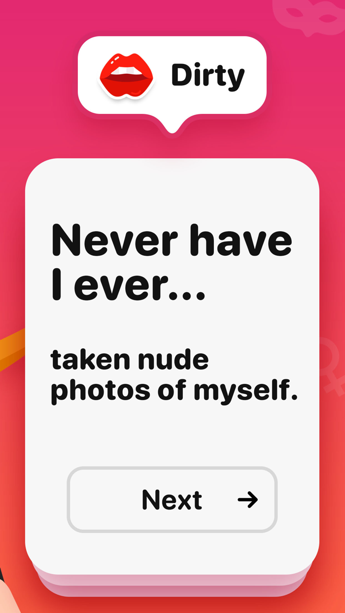 Never Have I Ever - Adult Game