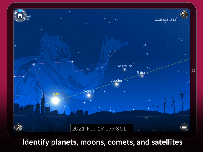 The Sky by Redshift Astronomy