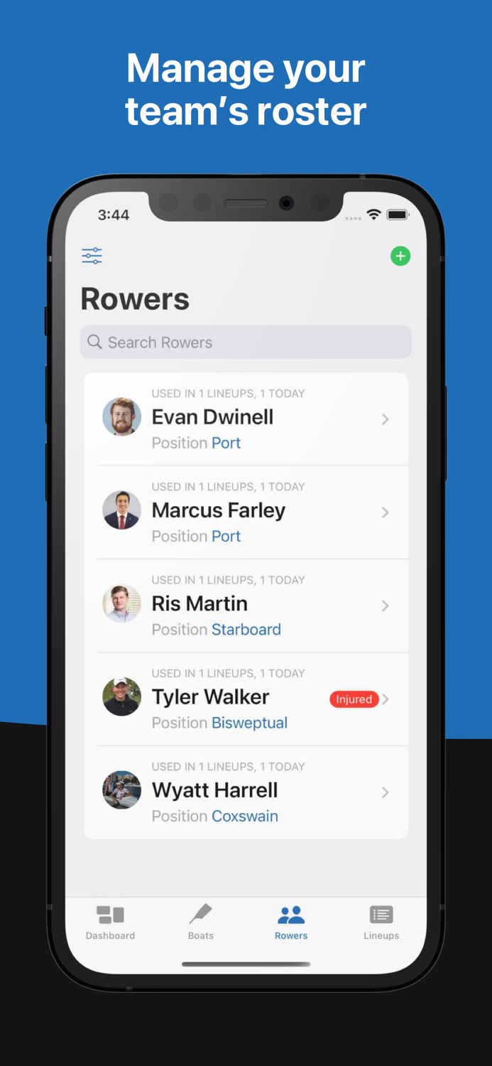 The Rowing App