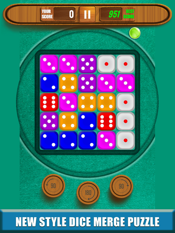 Screenshot #4 pour Dice Merge n Blast Puzzle