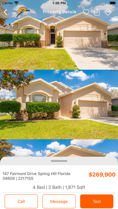Horizon Palm Realty Screenshot