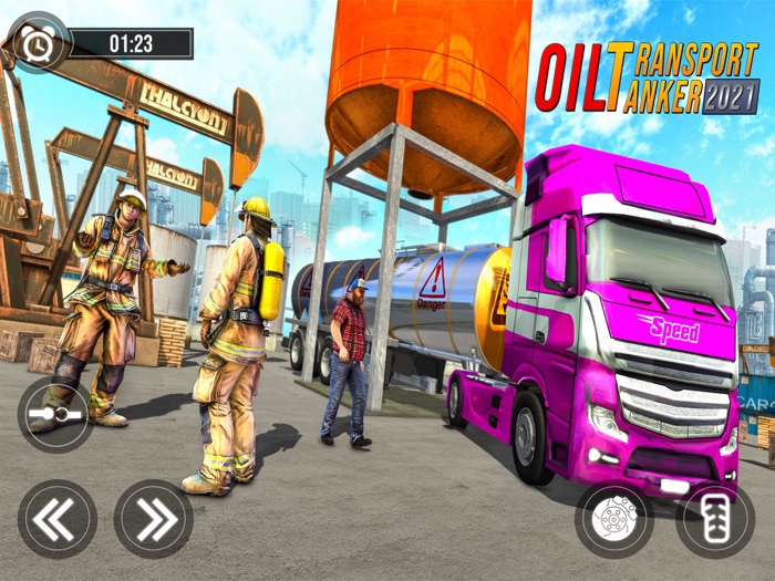 Oil Tanker Truck Driving Game