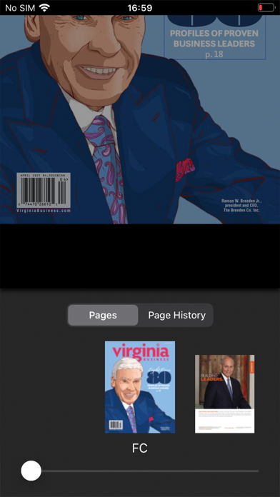 Virginia Business Screenshot