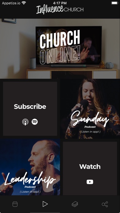 Influence Church Screenshot