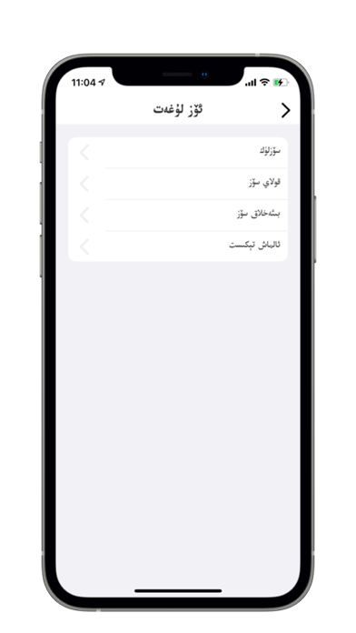 ئۆز كىرگۈزگۈچ Screenshot