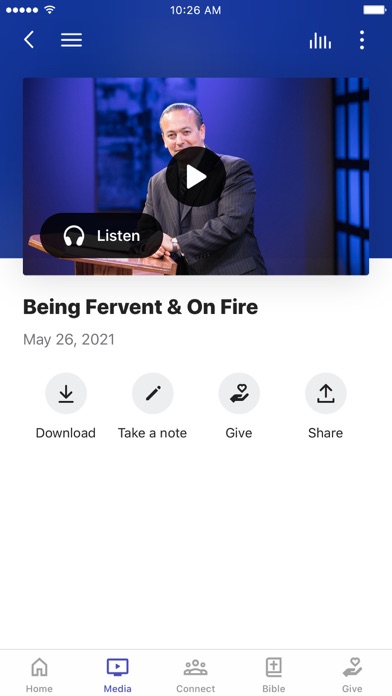 Life of Faith Bible Church Screenshot