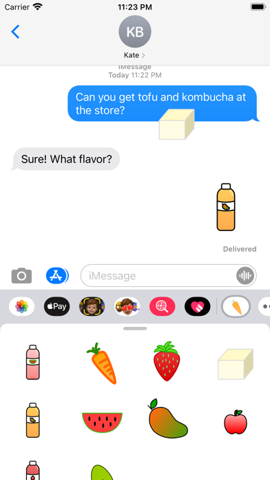 Plant-Based Stickers Screenshot