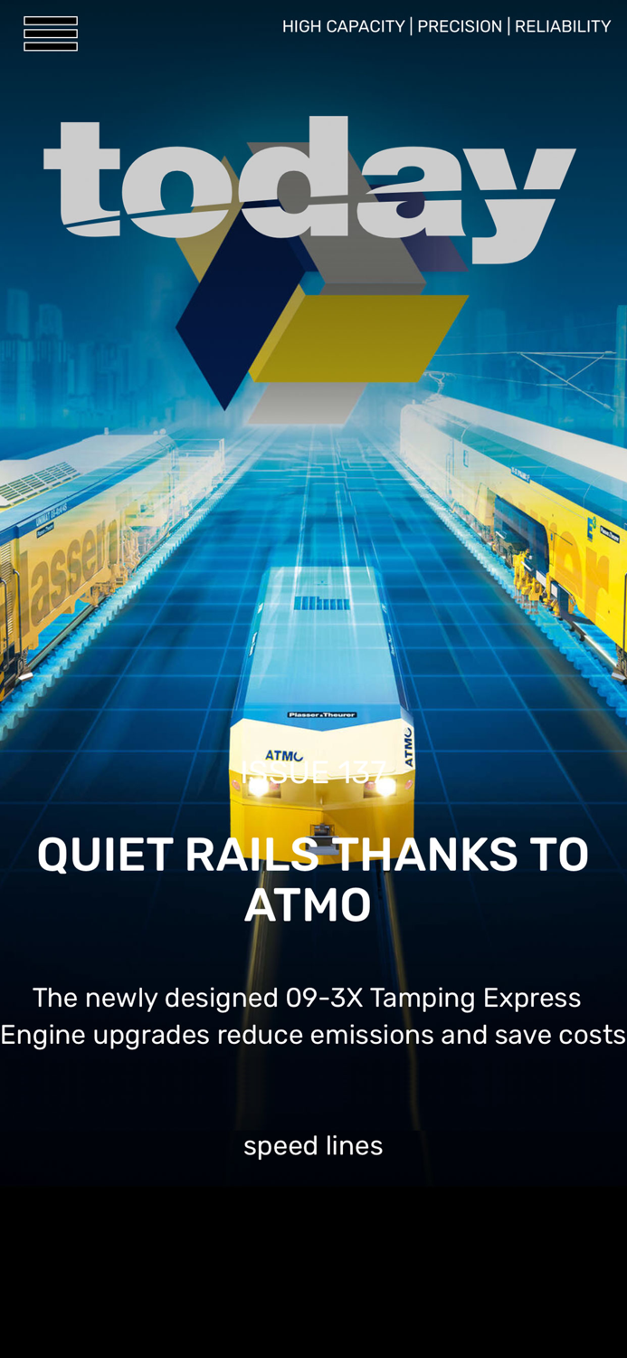 Plasser and Theurer aktuell