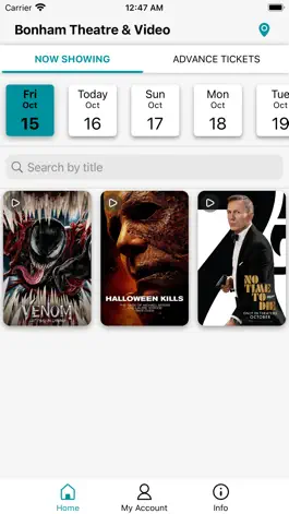 Game screenshot Bonham Theatre & Video apk