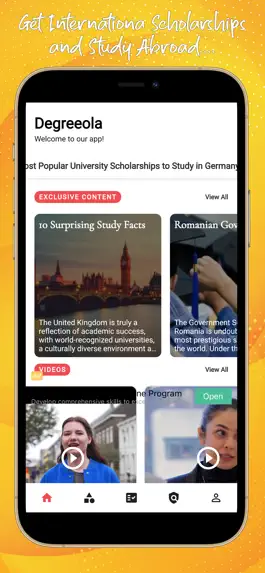 Game screenshot International Scholarships mod apk