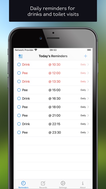 Pee Tracker +