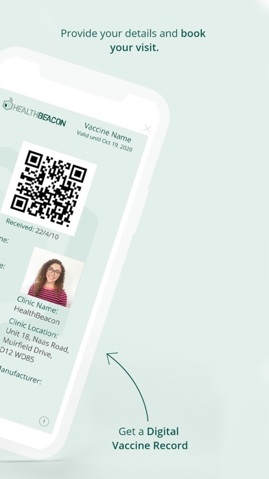 HealthBeacon VCMS Screenshot