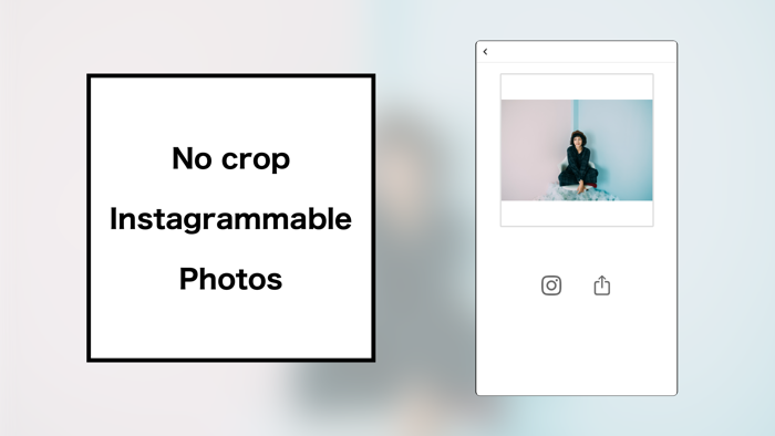 PicFitter instant frame edit