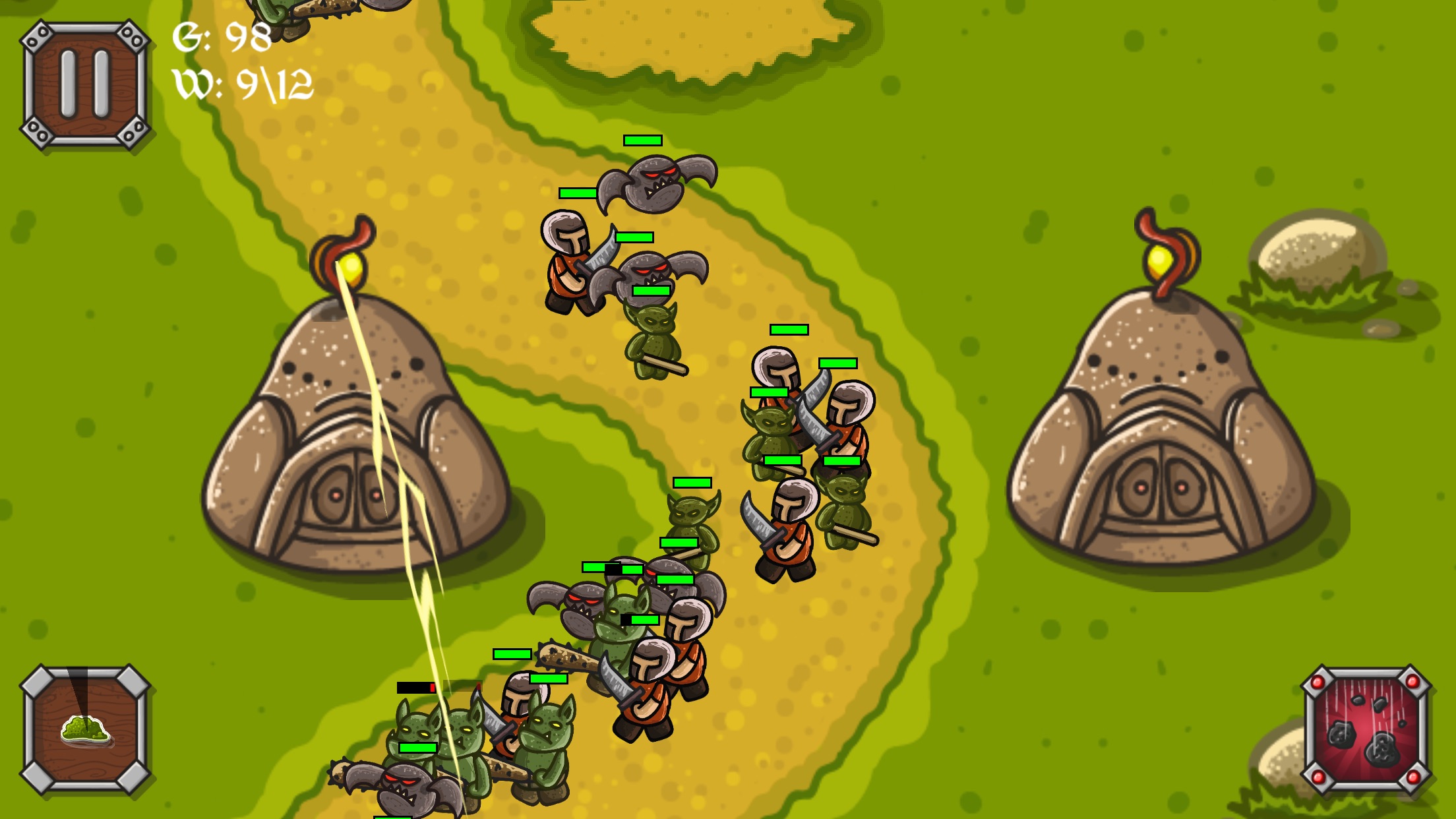 Screenshot do app Invading Horde - TD