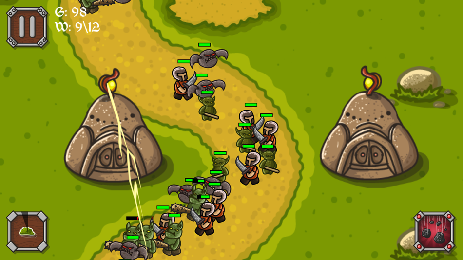 #5. Invading Horde - TD (iOS) 由: AlhoGames