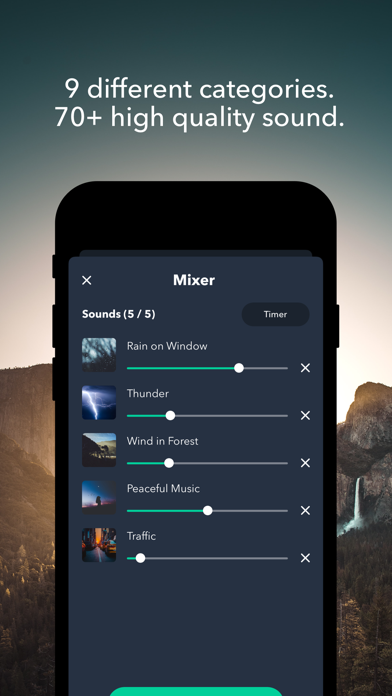 Calmix -  Better Sleep & Relax Screenshot