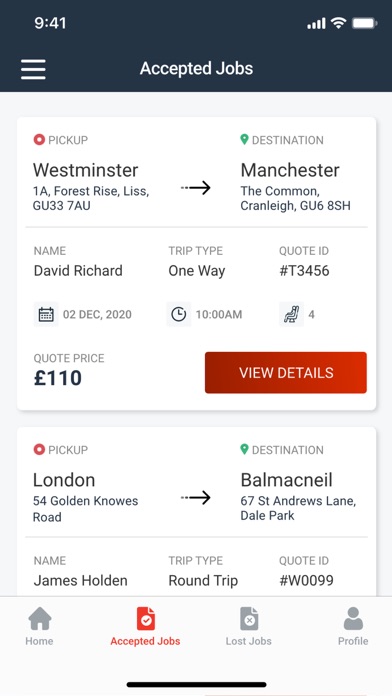 iCoachHire Screenshot