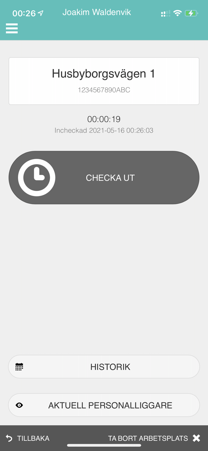 REKYL Personalliggare