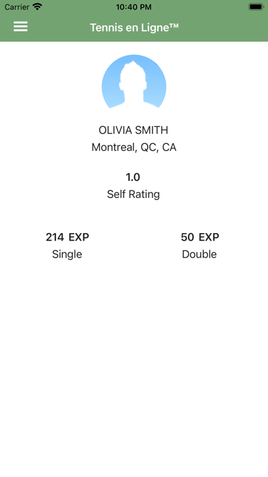 Tennis en Ligne Screenshot