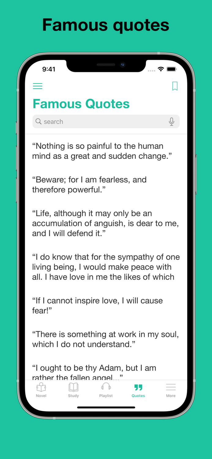 Frankenstein - notes