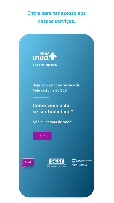 Sesi Viva Mais Telemedicina Screenshot