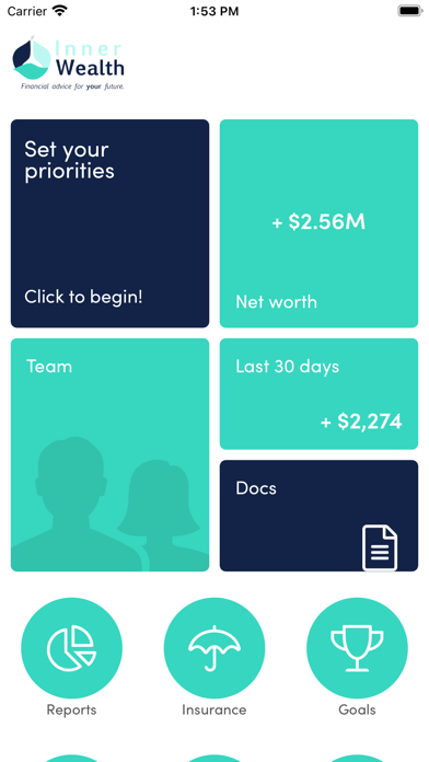 Inner Wealth Screenshot 1 - AppWisp.com Inner Wealth Screenshot 1 - AppWisp.com