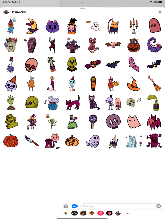 Screenshot #6 pour Halloween Horror Stickers
