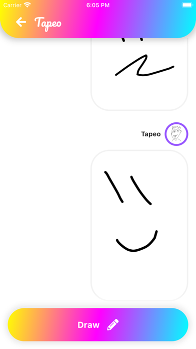 Screenshot #3 pour DrawChat Messenger