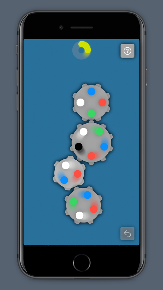 #1. Color Gears - A puzzle game (macOS) 由: Axel Esselmann