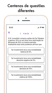 simulados cpa 10 certificação iphone screenshot 3