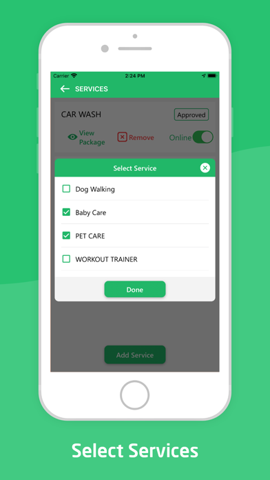 Fox-Handyman Provider Screenshot