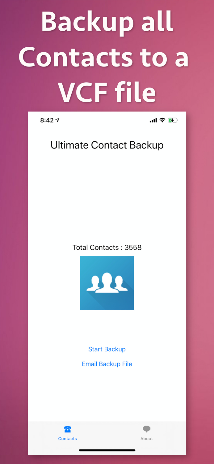 Ultimate Contact Backup